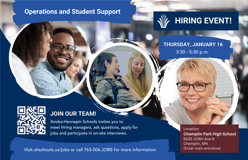  Hiring event logo